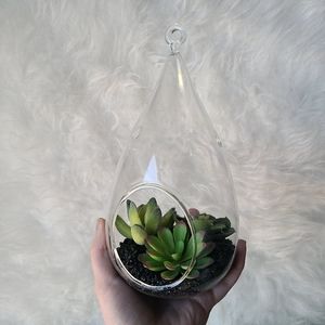 Hanging Faux Succulent